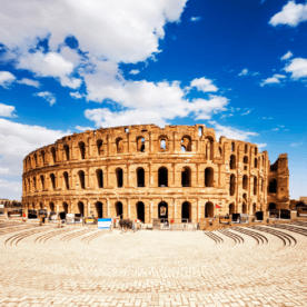 El Jem exterior Tunisia