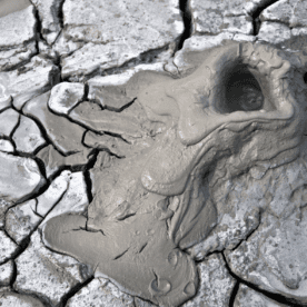 Mud Volcano - Caucasus tour
